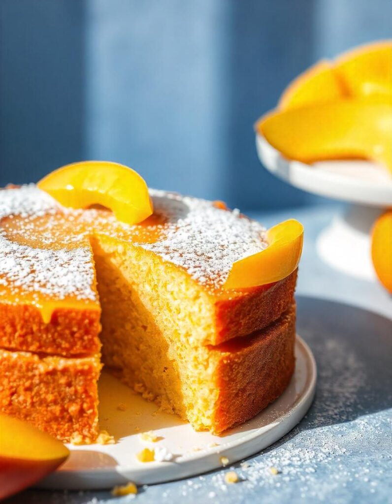 Mango cake recipe eggless