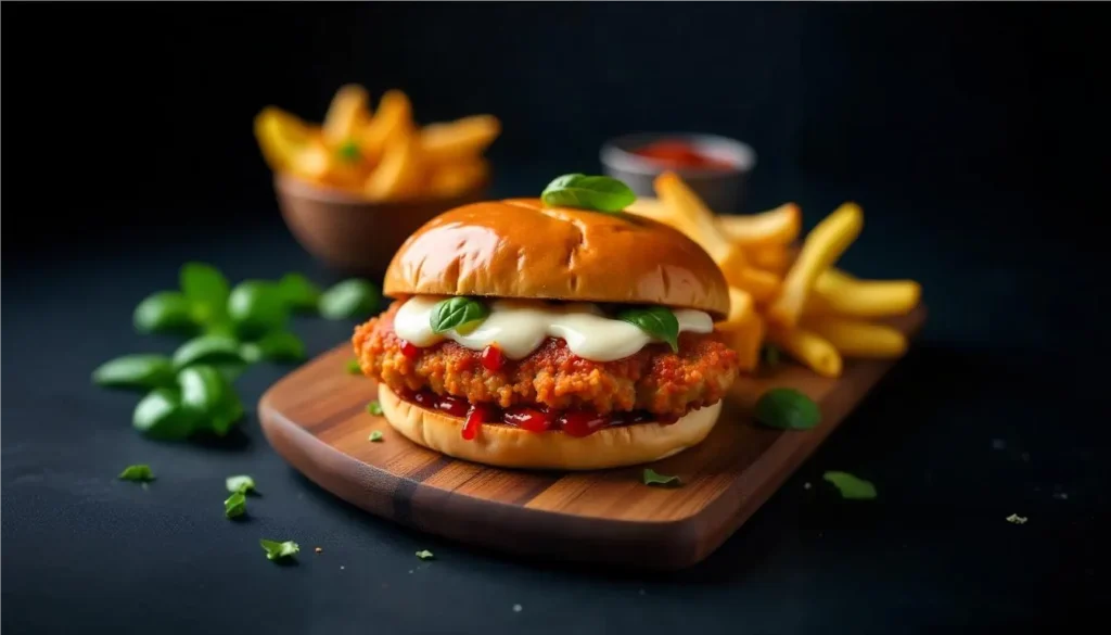 chicken parm sandwich