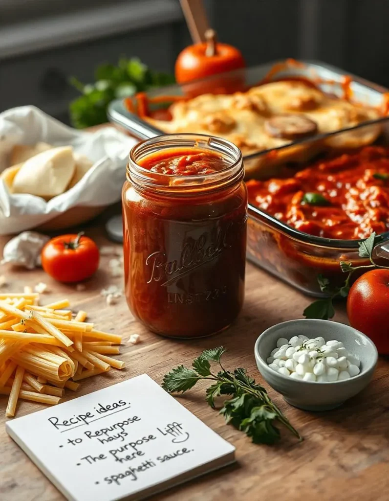 leftover spaghetti sauce recipes