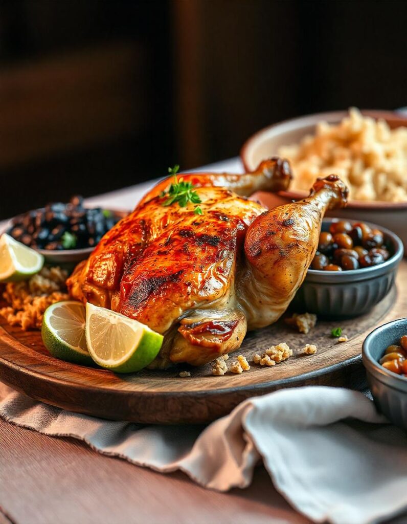 brazilian roasted half chicken