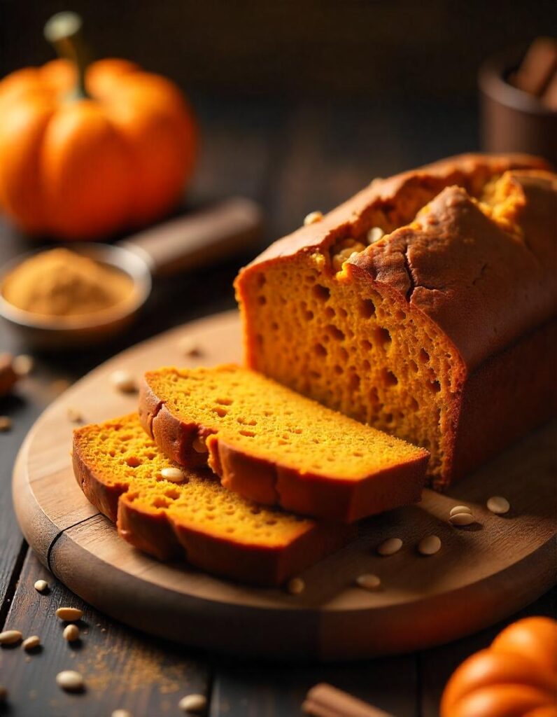 protein pumpkin bread