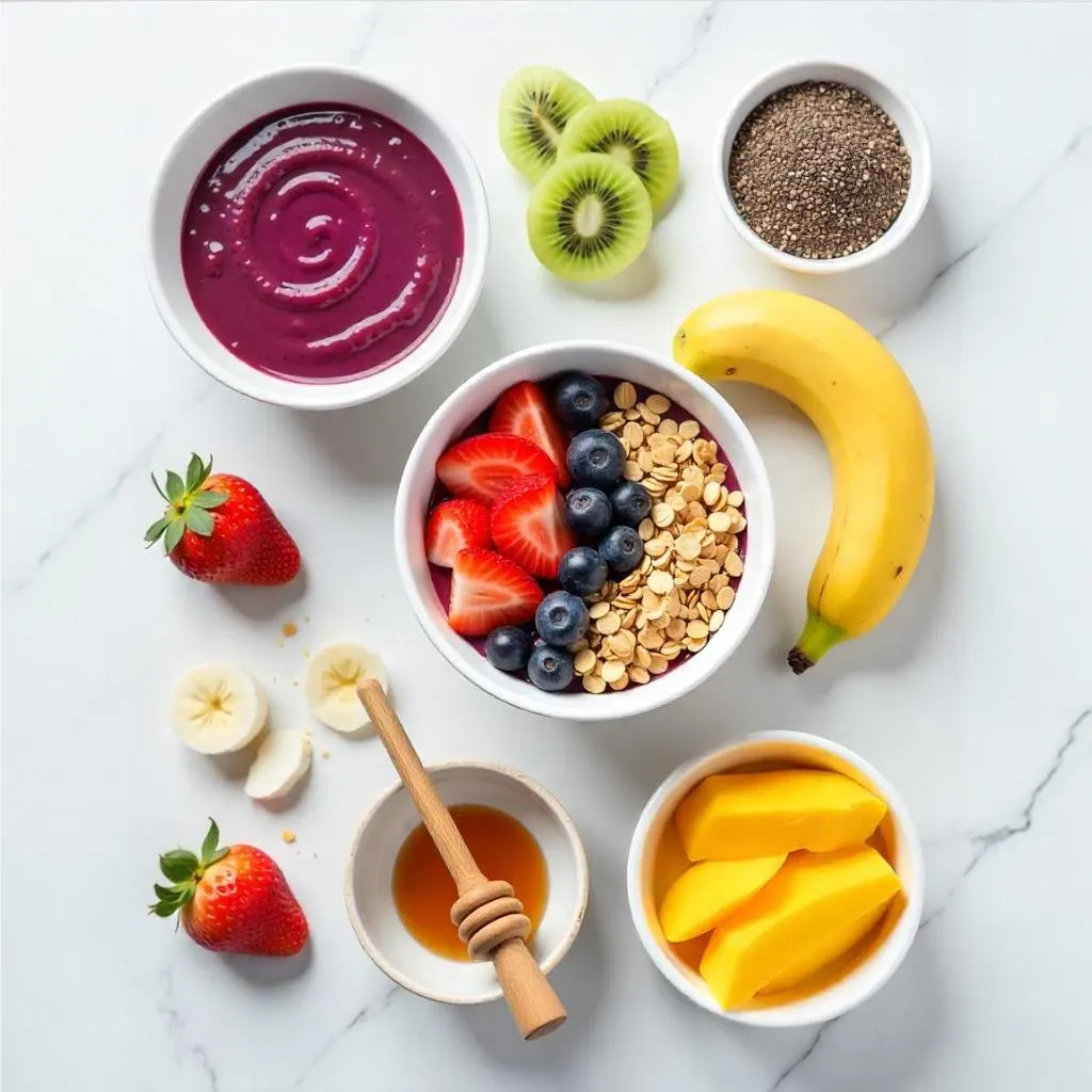 tropical smoothie acai bowl