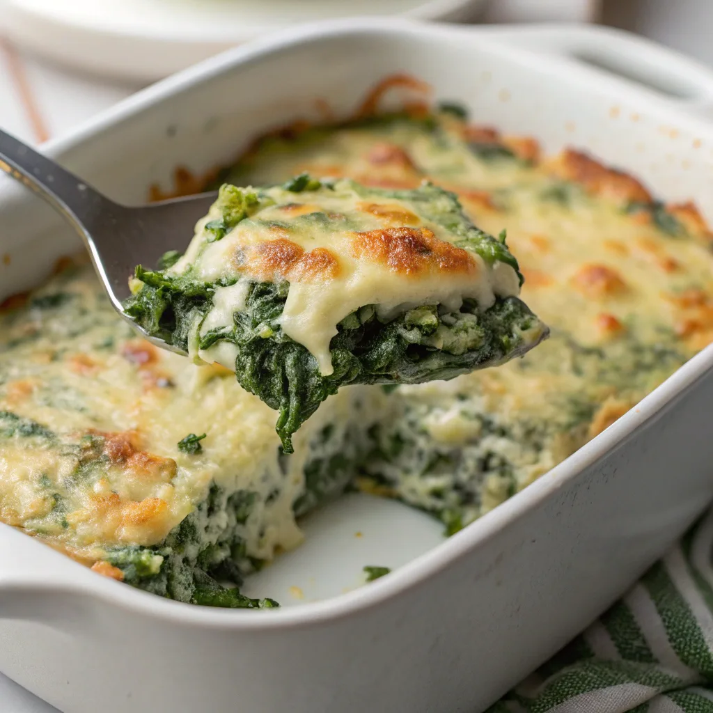 Spinach Madeline Recipe